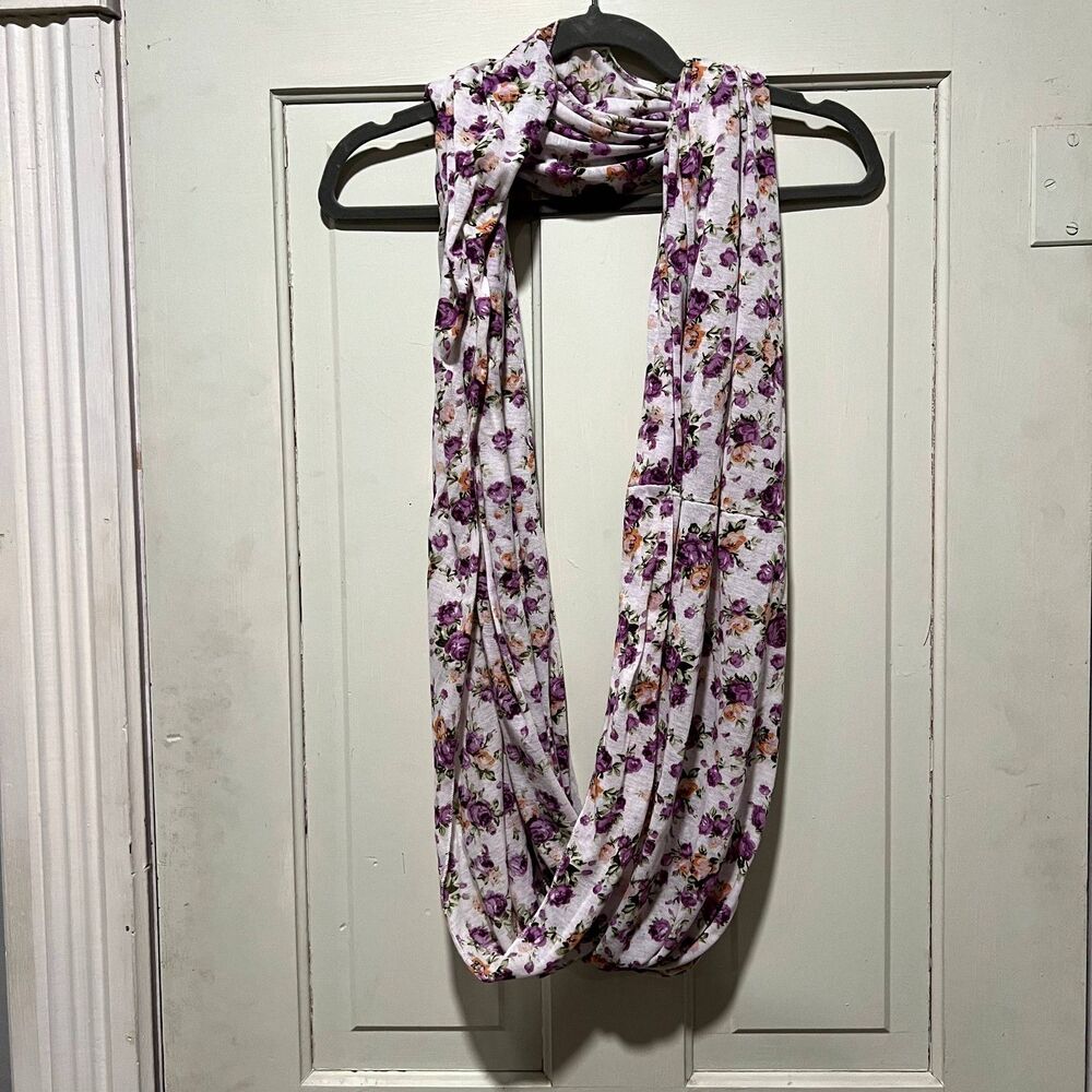 Floral Infinity Scarf